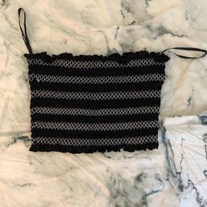 Stretchy Tube Crop Top